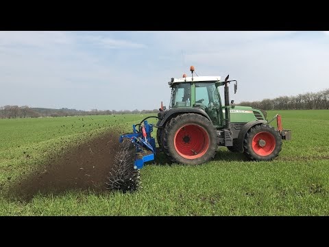 Mechanical weed control and fertilisation improvements